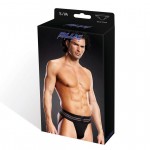 Blueline Performance Microfiber Jock Strap Sports Brief Black